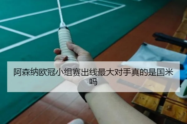 阿森纳欧冠小组赛出线最大对手真的是国米吗